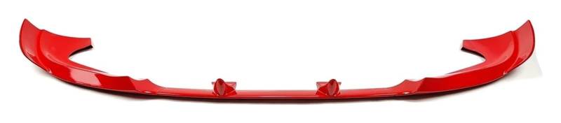 Front Stoßstange Für Je&ep Für Grand Für Cherokee Für SRT 2012-2016 Für SRT8 Splitter Carbon Fiber Style Kit Weiß Auto Frontstoßstange Spoiler(Glossy Red) von FNCVTM