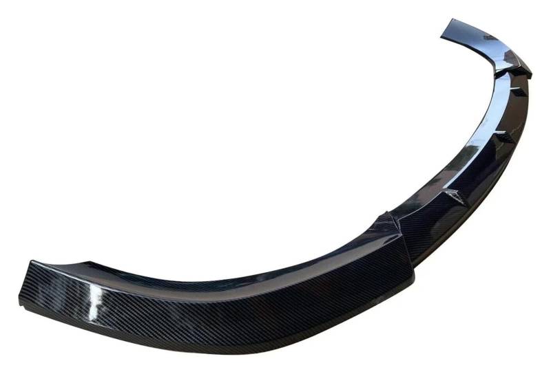 Front Stoßstange Für Je&ep Für Grand Für Cherokee Für SRT 2017-2021 Für Trackhawk 2018-2021 Spoiler Splitter Mattschwarz Glänzend Lippe Auto Frontstoßstange(Carbon Fiber Style) von FNCVTM