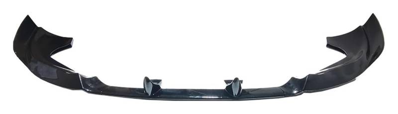 Front Stoßstange Für Je&ep Für Grand Für Cherokee Für SRT Für SRT8 2012-2016 Carbon Fiber Style Glossy Black Matte Splitter Auto Frontstoßstangenspoiler(Glossy Black) von FNCVTM