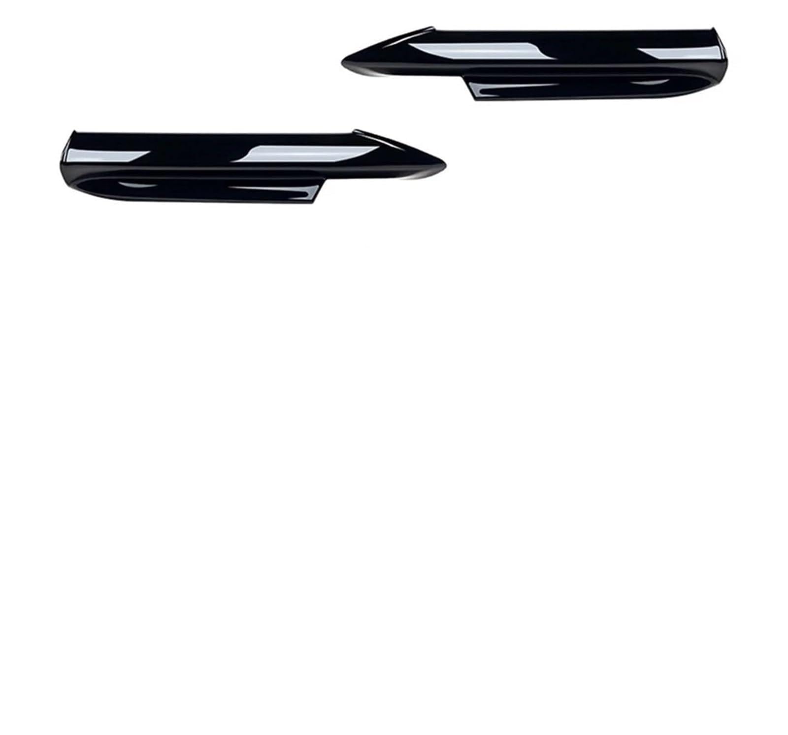 Für BM&W 3 Serie E90 E91 Für M-Tech 320I 330I 2005-2008 Winkeldiffusor Splitter Spoilerlippensatz Schutz Auto Frontstoßstange Front Stoßstange(Bright Black) von FNCVTM
