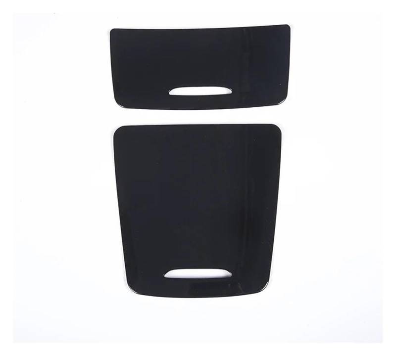 Für M&ercedes Für B&ENZ CLA GLA A-Klasse W117 W176 2014-2017 Auto Zentrale Aufbewahrungsbox Panel Verkleidung Abdeckung Aufkleber ABS Dekoration Auto Innenraum(Black) von FNCVTM