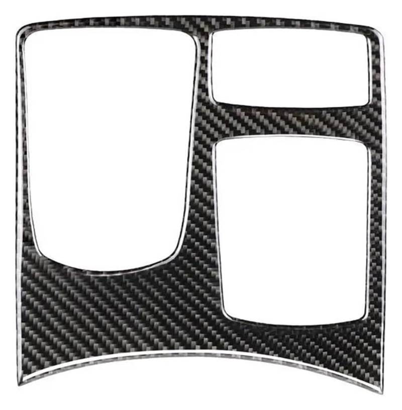Für M&ercedes Für B&ENZ GLE GLS Für M-Klasse W166 X166 W164 Auto Carbon Fiber Zentrale Armlehne Multimedia Panel Cover Trim Auto Innenraum(L) von FNCVTM
