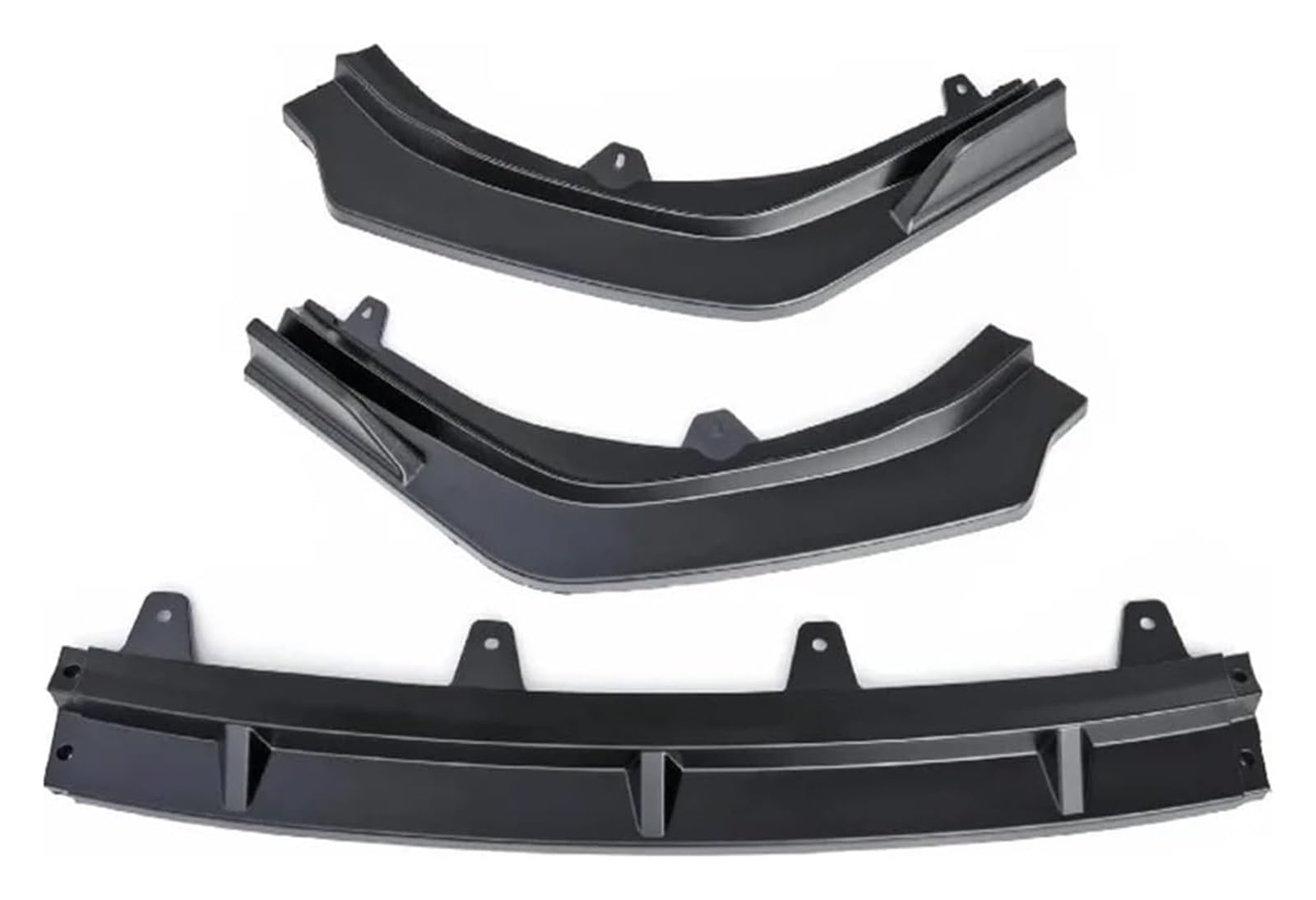 Für T&oyota Für Camry 9 2024 ABS Glanz Schwarz Carbon Look Spoiler Lip Set Splitter Refit 3PCS Auto Frontstoßstange Front Stoßstange Für T&oyota Für Camry 9 2024 ABS Glanz Schwarz Carbon Look Spoiler Lip Set Splitter Refit 3PCS Auto Frontstoßstange Front Stoßstange von FNCVTM
