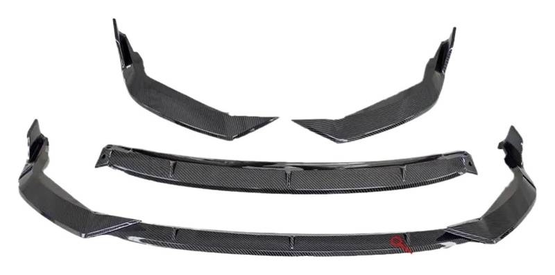 Für T&oyota Für Corolla 2019 2020 2021 Auto Frontstoßstange Kinn Tuning Splitter Body Kit Deflector Spoiler Lip Set Front Stoßstange von FNCVTM