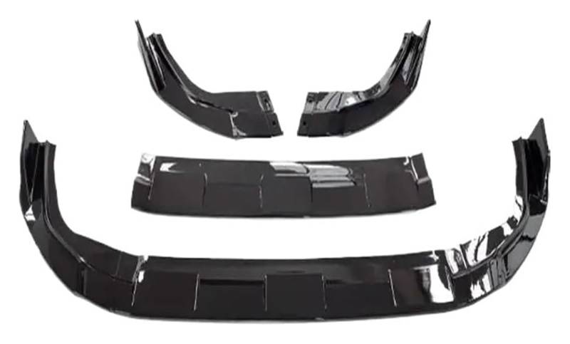 Für T&oyota Für RAV4 2019 2020 2021 Spoilerlippensatz Deflektorschutz Dekoration Tuning Modifizierte Verkleidung Kinn Auto Frontstoßstange Front Stoßstange von FNCVTM