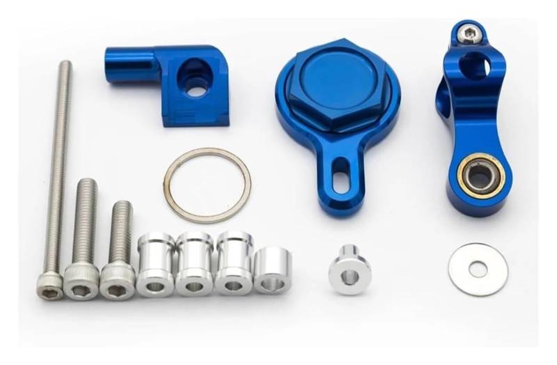 Lenkungsdämpfer Stabilisator Für Y&amaha YZF R1 1998 1999 2000 2001 Motorrad-Lenkungsdämpfer Stabilisieren Sie Die Halterung Montagehalterung Adapter-Kit(2350) von FNCVTM