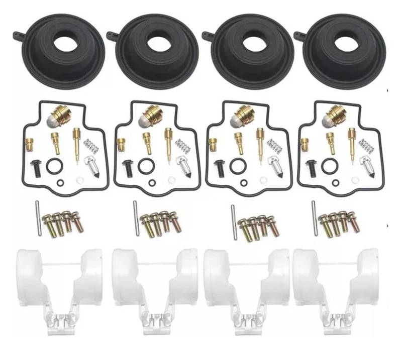 Vergaser Reparatursatz Für K&awasaki ZZR400 ZX400 ZX ZZR 400 1990 1991 1992-2006 Motorradvergaser Reparatur Rebuild Float Set Kit von FNCVTM