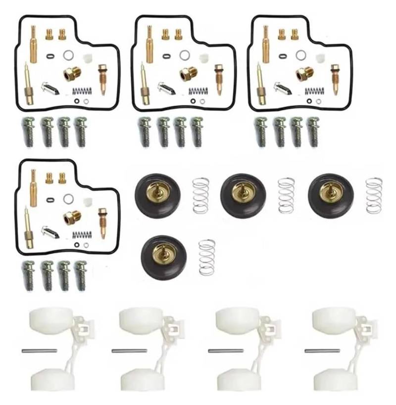 Vergaser Reparatursatz Für ST1100 SC26 1990-2000 ST 1100 Motorrad Vergaser Reparatur Wiederaufbau Dichtung Schwimmerventil Pilot Schrauben Carb Kits von FNCVTM