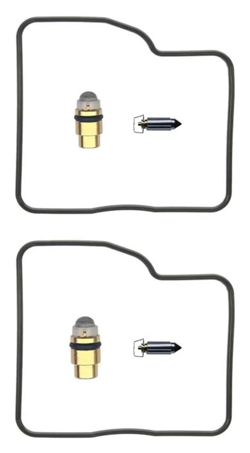 Vergaser Reparatursatz Für Suzuki Für Intruder VS800 VS800GL 1992-09 Motorrad Vergaser Reparatur Kolben Membran Teile Ersatz(Color 2) von FNCVTM