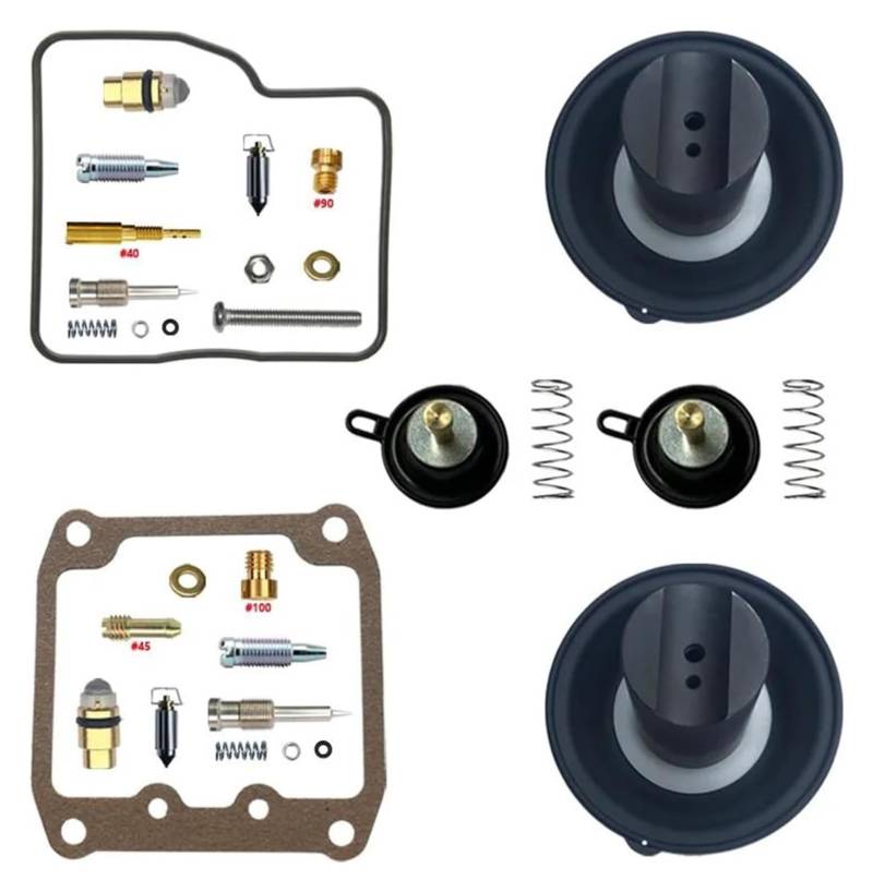 Vergaser Reparatursatz Für Suzuki Für Marauder VZ800 1997-2004 VZ 800 Motorrad Vergaser Reparatur Motor Rebuild Plunger Membran Carburetters Teile von FNCVTM