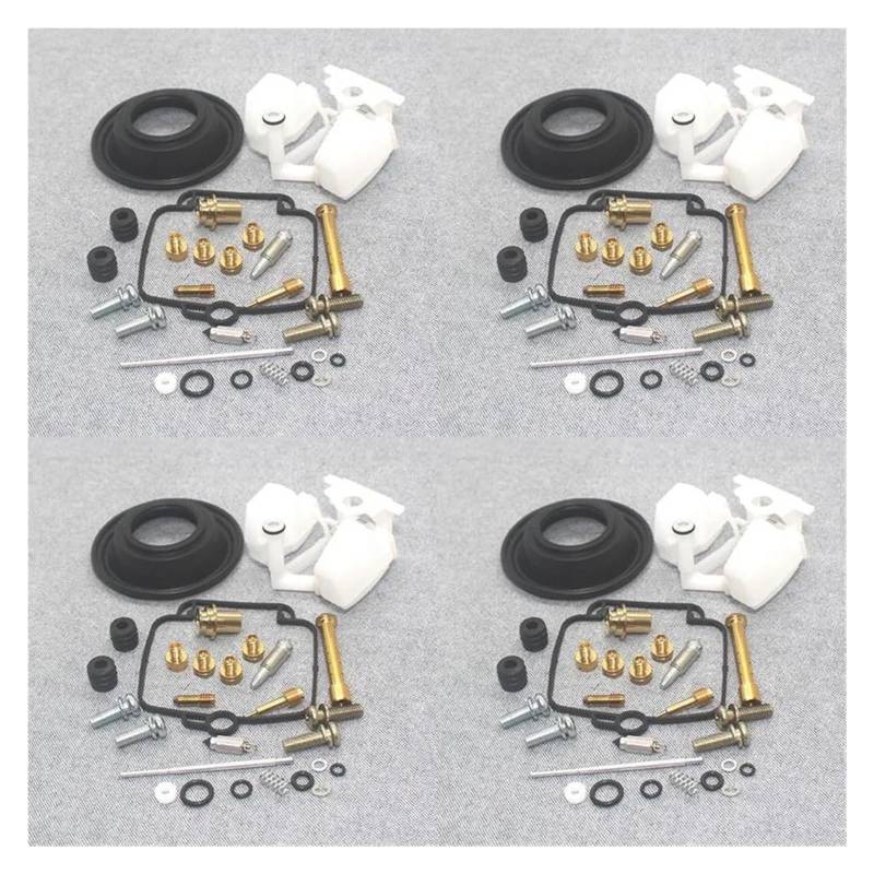 Vergaser Reparatursatz Für Suzuki GSF400 GK75A Für Bandit 400 GSF 400 GK75 GK 75 EINE 750A Motorrad Vergaser Reparatur Plunger Membran Float(Color 2) von FNCVTM
