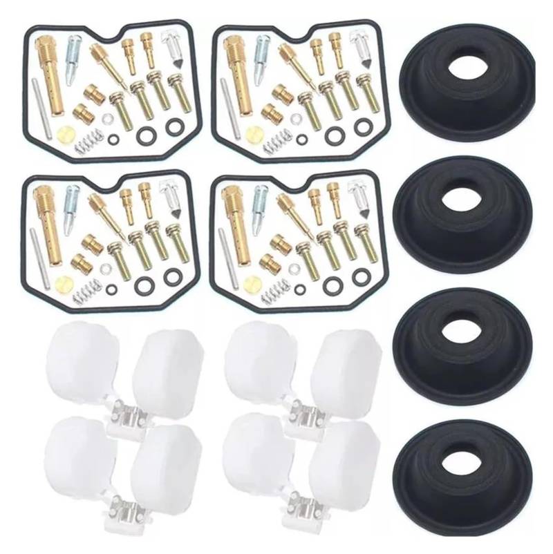 Vergaser Reparatursatz Für Suzuki GSF600S 1996-2003 GSF 600 650 GSF650 GSF600 S Motorrad Vergaser Reparatur Membran Float Carb Rebuild Kits von FNCVTM