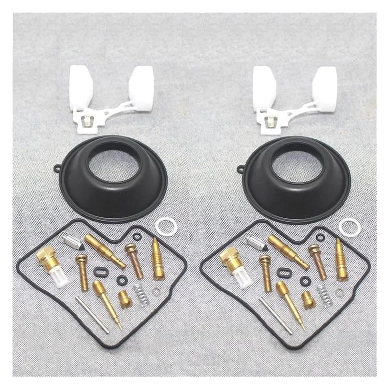 Vergaser Reparatursatz Für XL650 V 650 XL650V Für TRANSALP 1988-2006 XL Motorrad Vergaser Reparatur Nadel Ventil Dichtung Luft Schraube Plunger Rebuild Kits(Set 1) von FNCVTM