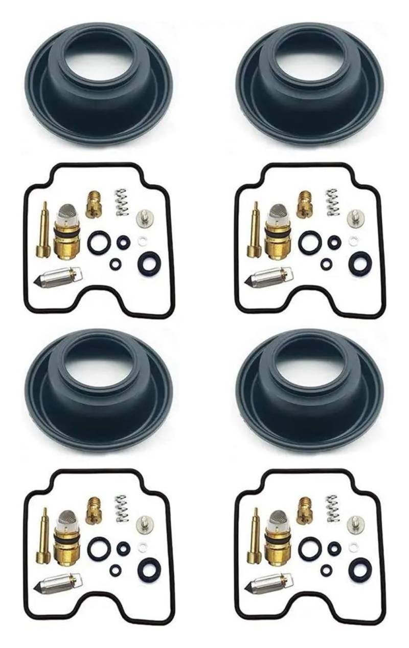 Vergaser Reparatursatz Für Y&amaha FZS1000 Für FAZER FZ-1 2001-2005 Motorradvergaser Schwimmnadelsitzreparatur Mit Vakuummembransatz(X1) von FNCVTM
