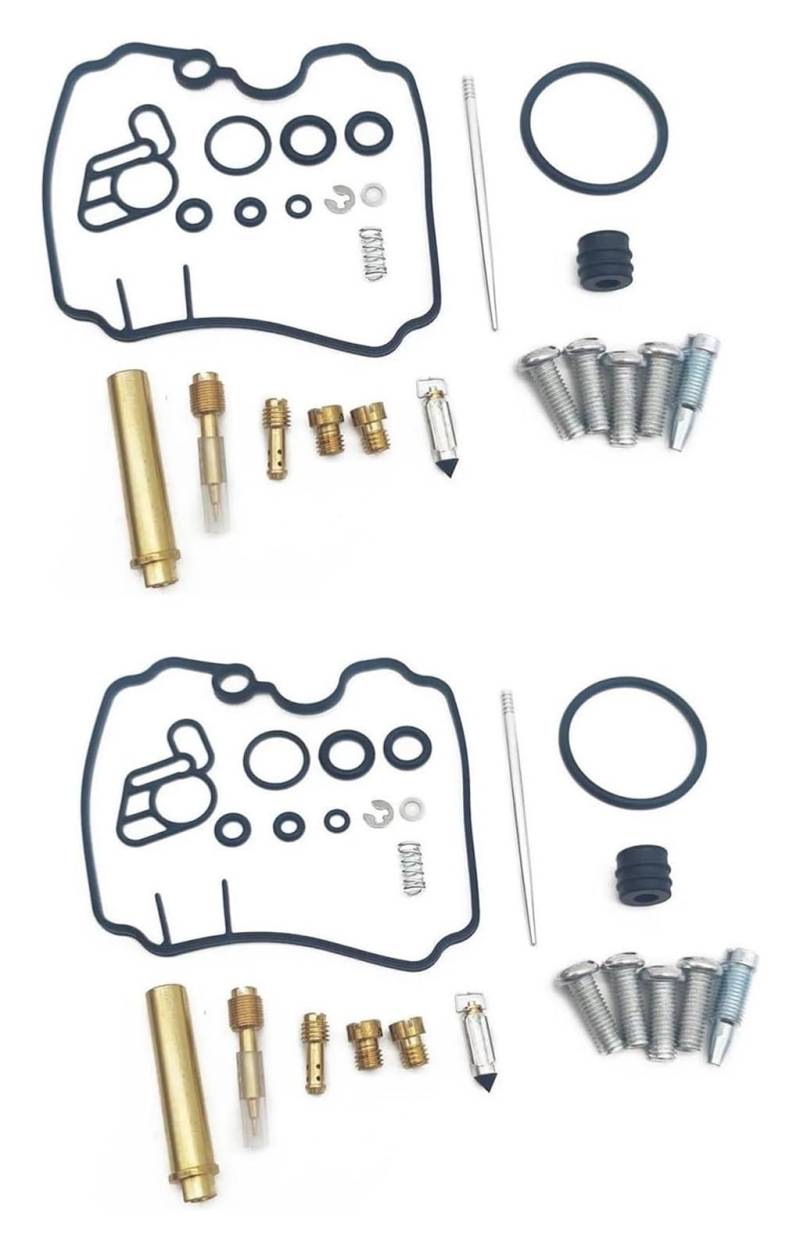 Vergaser Reparatursatz Für Y&amaha FZX 250 FZX250 Für Zeal 3YX Motorrad-Umbau Reparatur Nadelventildichtung Luftschraube Vierzylinder-Vergaser(Color 3) von FNCVTM