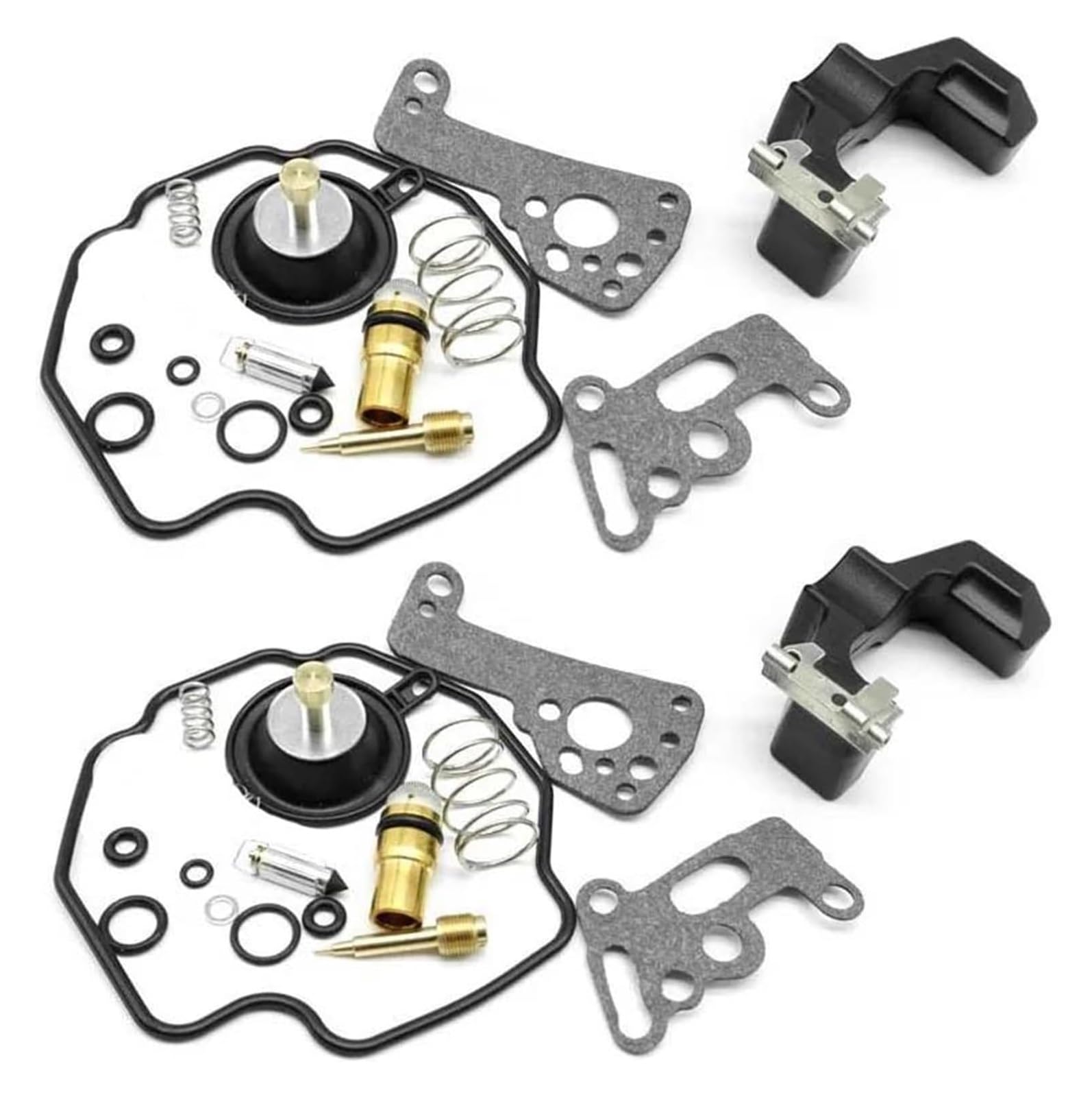 Vergaser Reparatursatz Für Y&amaha XV500 1994-1998 XV400 XV535 1990-2001 XV500S Für Virago 500 400 535 Motorradvergaser-Reparatur-Schwimmermembran(Color 2) von FNCVTM