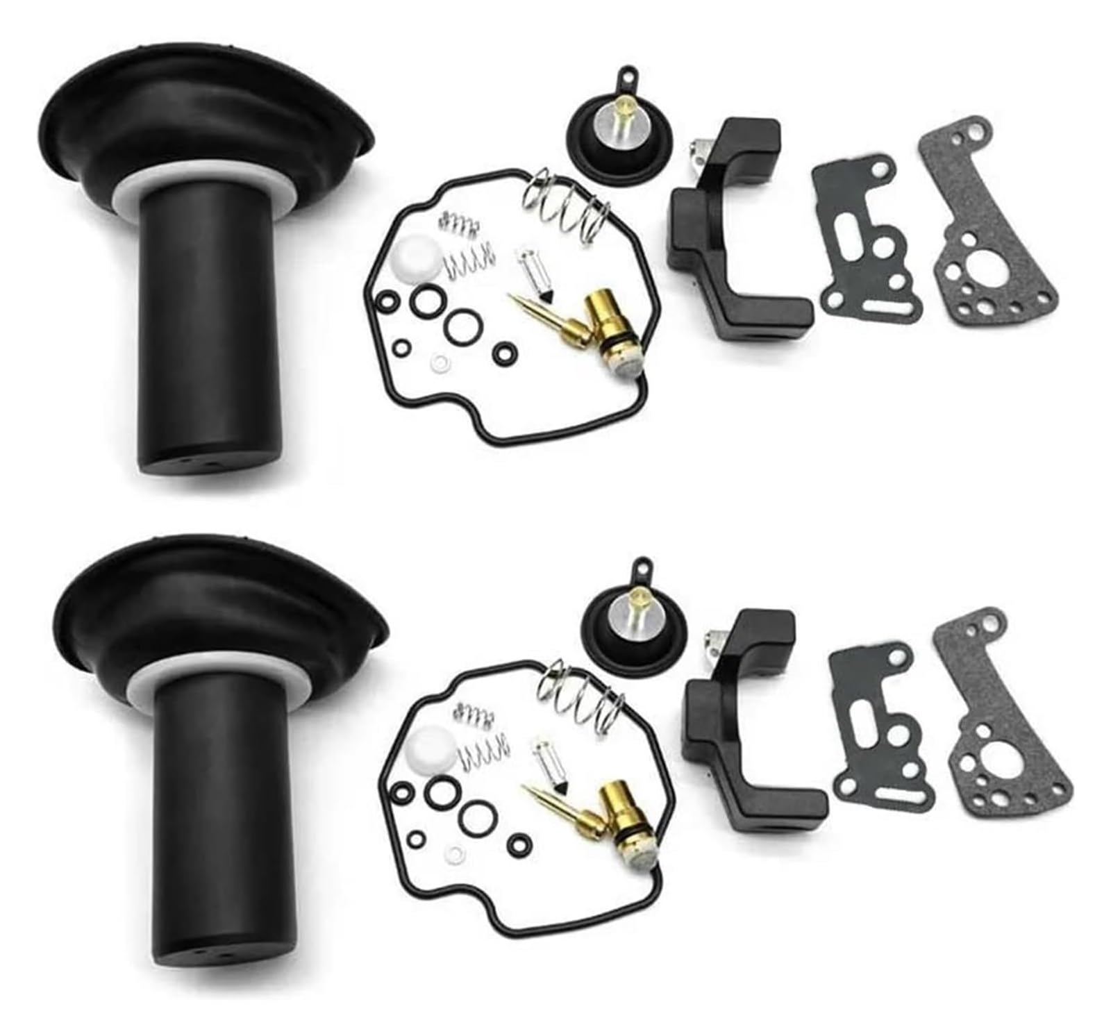 Vergaser Reparatursatz Für Y&amaha XV500 1994-1998 XV400 XV535 1990-2001 XV500S Für Virago 500 400 535 Motorradvergaser Reparatur Schwimmermembranteile(Set 1) von FNCVTM