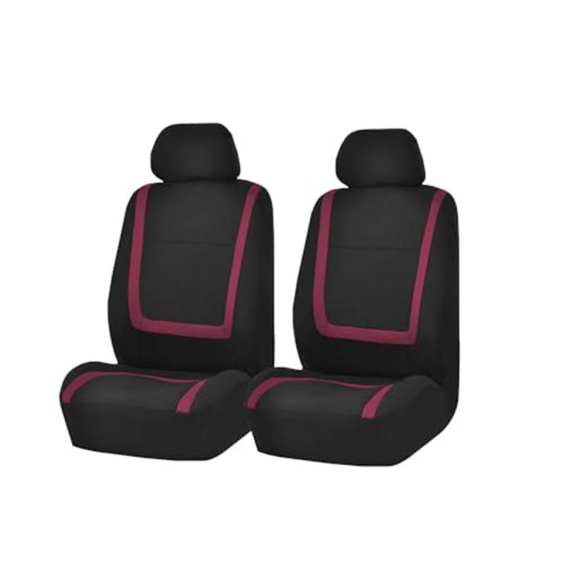 FNDYMNPG Sitzbezüge Auto Vordersitze, für Ford Transit Custom 2012-2022 Allwetter Atmungsaktiv Verschleißfest Vordersitze Autositzbezüge Sitzschoner Auto-Zubehör Innenraum,A von FNDYMNPG