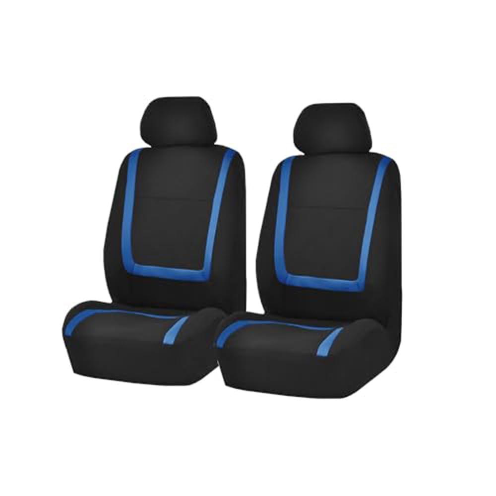 FNDYMNPG Sitzbezüge Auto Vordersitze, für Nissan Micra K11 K12 K13 K14 (1992-2019) Allwetter Atmungsaktiv Verschleißfest Vordersitze Autositzbezüge Sitzschoner Auto-Zubehör Innenraum,D von FNDYMNPG