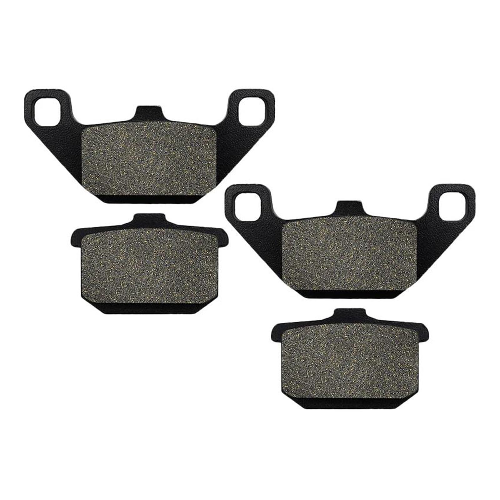 Bremsbelagsatz Bremsbeläge Für Kawasaki ZG1200 Für Voyager 1986–2003 GTR 1000 ZG1000 1986–1993 VN1500 Für Vulcan 1988–1995(2 Paar) von FNERRMEVC