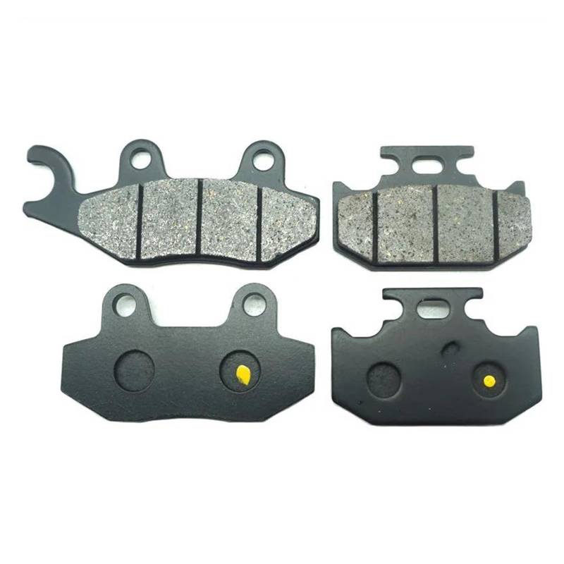 Bremsbelagsatz Bremsbeläge Für Suzuki DR350 1990–1996 DR350S 1990–1998 DR350SE 1994–1997 DR 350 350S 350SE Vorne Und Hinten(Vordere und hintere Polster) von FNERRMEVC