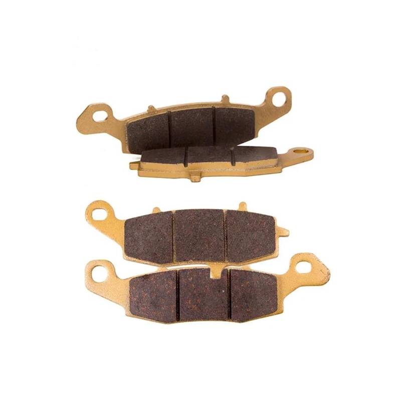 Bremsbelagsatz Bremsbeläge Vorn/hinten Für Kawasaki VN 800 VN800 Für Classic Drifter VN1500 1999–2003 VN900 Für Vulcan Classic Custom 2007–2013(VORDERSEITE UND RÜCKSEITE) von FNERRMEVC