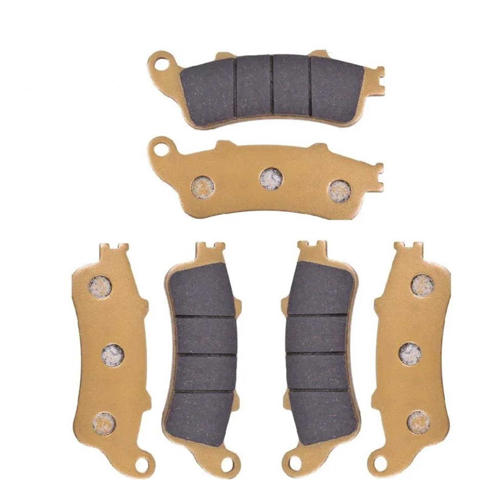 Bremsbelagsatz Bremsbeläge Vorne Hinten NT 650 VFR800 XL1000 CB CBR 1100 ST1100 ST1300 ABS VTX1800 GL1800 F6B Für Goldwing GLF6BA Motorrad Bremsbelagsatz Bremsbeläge Vorne Hinten NT 650 VFR800 XL1000 CB CBR 1100 ST1100 ST1300 ABS VTX1800 GL1800 F6B Für Goldwing GLF6BA Motorrad von FNERRMEVC