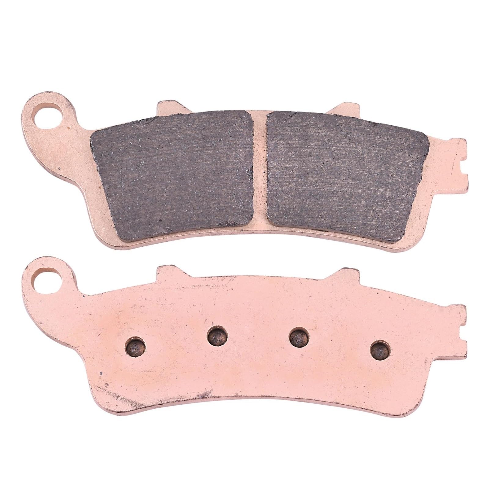 Bremsbelagsatz Bremsbeläge Vorne Und Hinten Für Deauville NT 700 VFR800 VFR800A VFR 800 XL1000 XL1000V Für Varadero XL 1000 ST1300 1300(1pairs Copper Rear) von FNERRMEVC