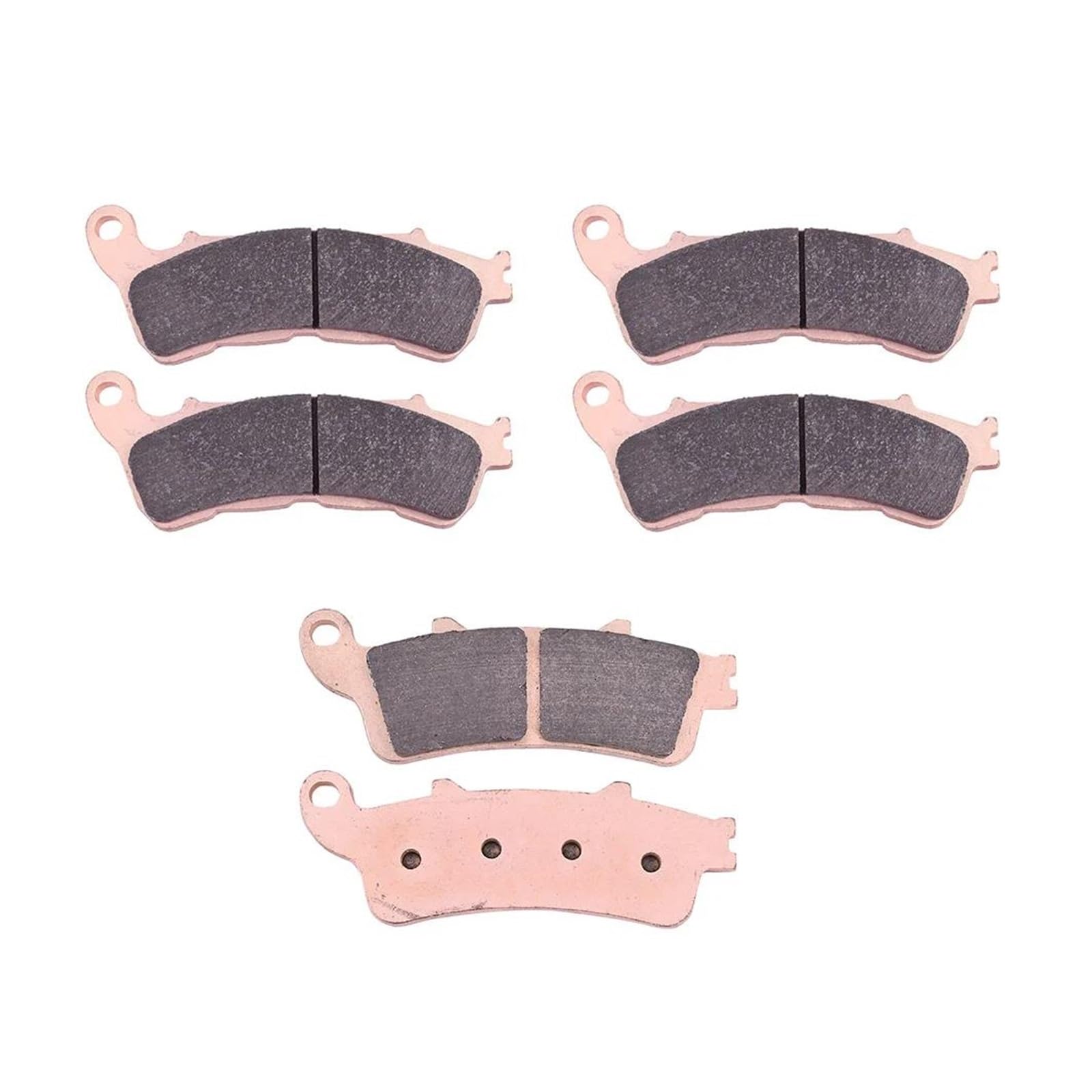 Bremsbelagsatz Bremsbeläge Vorne Und Hinten Für Deauville NT 700 VFR800 VFR800A VFR 800 XL1000 XL1000V Für Varadero XL 1000 ST1300 1300(1set Copper) von FNERRMEVC