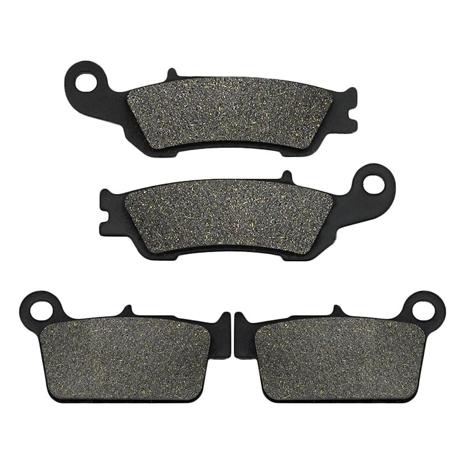 Bremsbelagsatz Bremsbeläge Vorne Und Hinten Für Y&amaha YZ125 YZ 125 YZ250 YZ250F YZ 250F YZ 250 WR 450F WR450F WR 450 F 2007–2018(VORDERSEITE UND RÜCKSEITE) von FNERRMEVC
