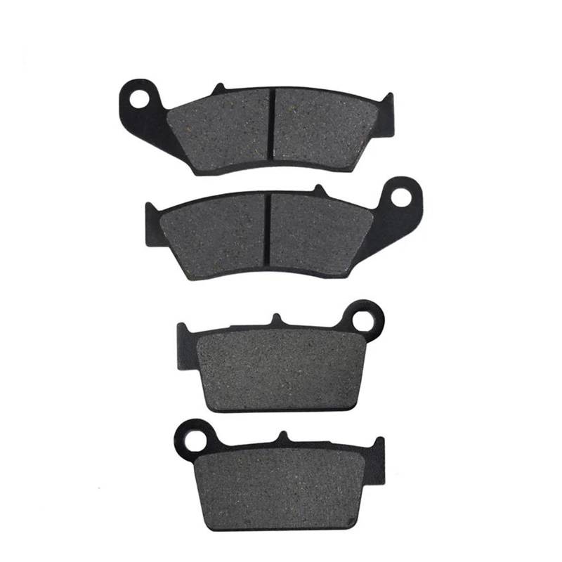 Bremsbelagsatz Bremsbeläge Vorne Und Hinten Für Y&amaha YZ125 YZ250 R S T W V 2T 2003–2007 YZ250F WR250F WR250R WR250X YZ450F WR450F(Vordere und hintere Polster) von FNERRMEVC