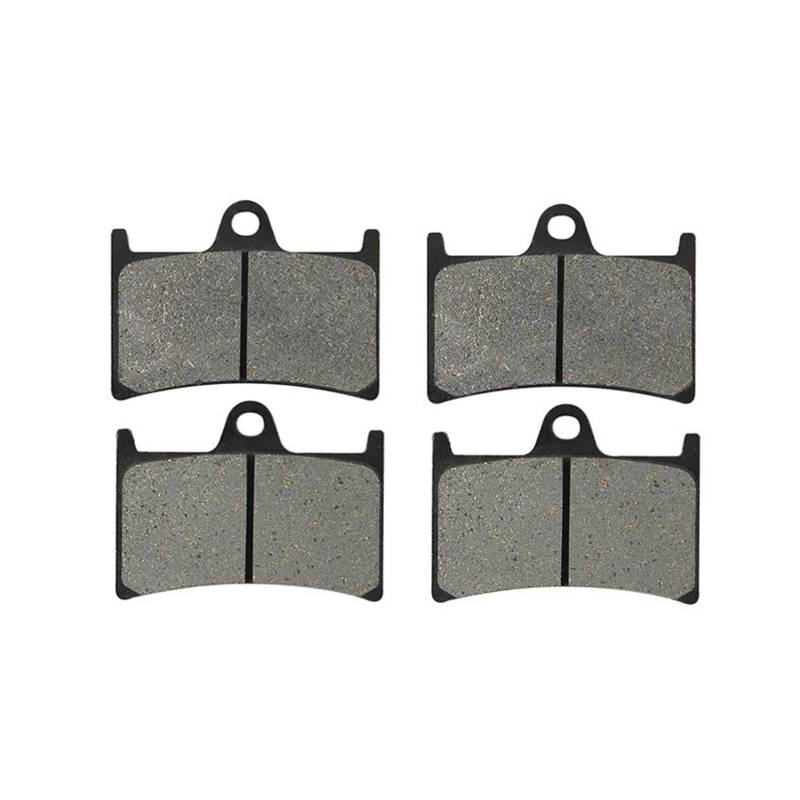 Bremsbelagsatz Bremsbeläge Vorne Und Hinten Für Y&amaha YZF600 YZF600RR YZF 600 R6 R6S R1 XSR700 FZS1000(2 Paar vorne) von FNERRMEVC