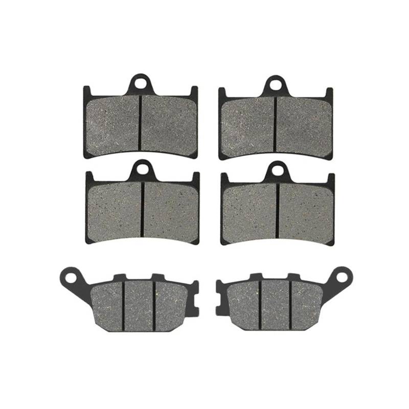 Bremsbelagsatz Bremsbeläge Vorne Und Hinten Für Y&amaha YZF600 YZF600RR YZF 600 R6 R6S R1 XSR700 FZS1000(VORDERSEITE UND RÜCKSEITE) von FNERRMEVC