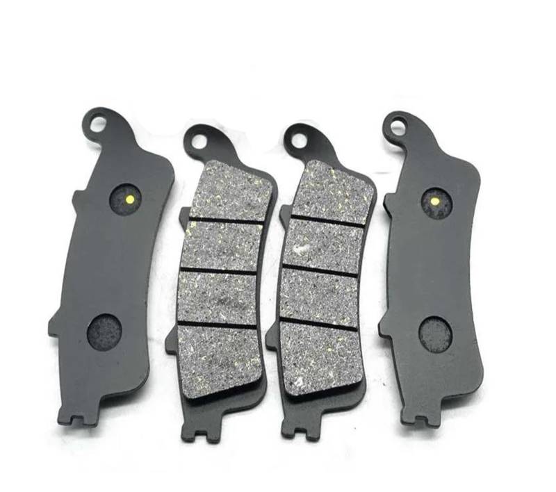 Bremsbelagsatz Bremsbelag-Sets Motorradbremsen Vorne Und Hinten VFR800A Für Intercepter ABS 2002 2003 2004 2005 VFR800Fi 1998 1999(2 vordere Bremsbeläge) von FNERRMEVC