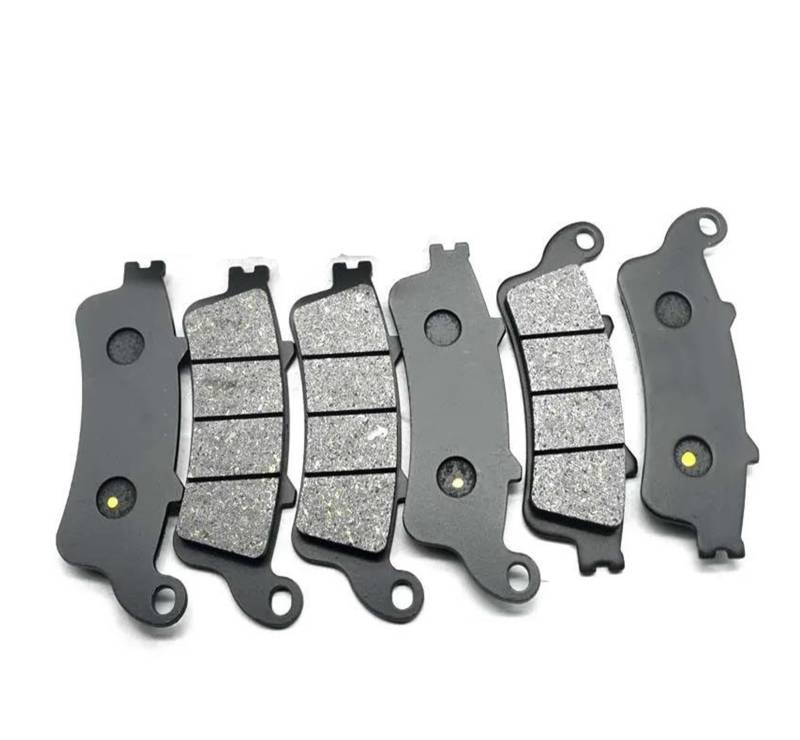 Bremsbelagsatz Bremsbelag-Sets Motorradbremsen Vorne Und Hinten VFR800A Für Intercepter ABS 2002 2003 2004 2005 VFR800Fi 1998 1999(Das ganze Set) von FNERRMEVC