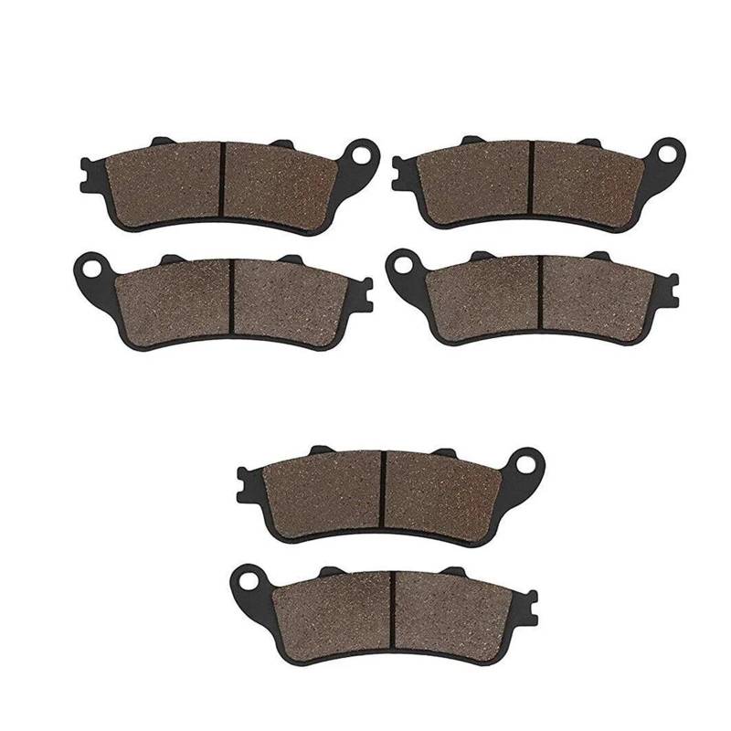 Bremsbelagsatz Bremsbelag Vorn/hinten 1998–2012 VFR800 Fi Für Interceptor 1999 2000 2001 2002 2003 2004 2005 2006 von FNERRMEVC