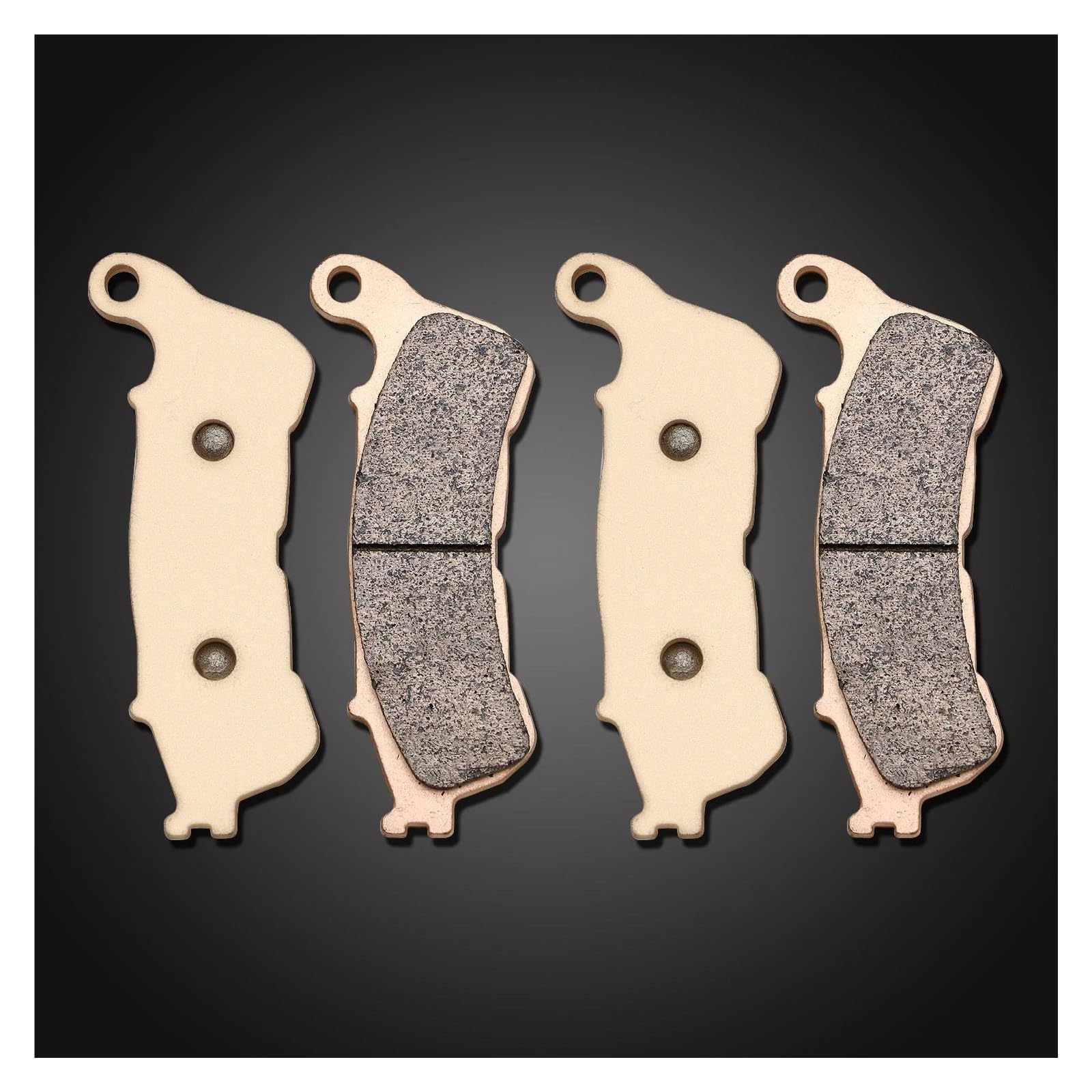 Bremsbelagsatz CTX1300 NT 700 XL 1000 Für Varadero VFR 800/800A Für Interceptor A6/A8 ABS 2006–2013 ST1300 Motorrad-Bremsbeläge Vorne Und Hinten(Vorne 2 Paar) von FNERRMEVC