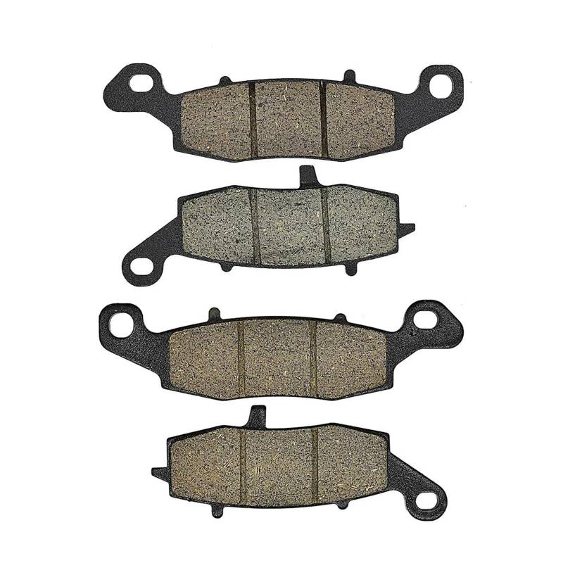 Bremsbelagsatz Für Kawasaki VN800 Für Drifter 1999–2006 VN900 VN1500 Für Vulcan Classic Custom Motorradzubehör LT Bremsbeläge Vorn/hinten(VORDERSEITE UND RÜCKSEITE) von FNERRMEVC