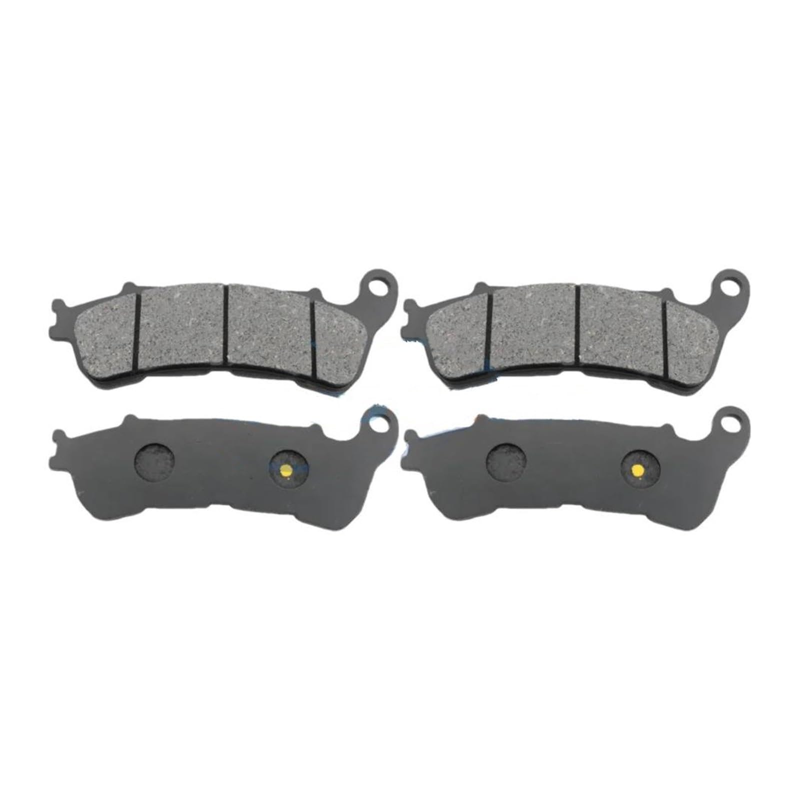 Bremsbelagsatz NT700V NT 700 Für Deauville VFR800 XL1000V Für Ballardello XL1000 ST1300 VT1300 Für Fury Motorrad Bremsbeläge Vorne Und Hinten(Vorne 2 Paar) von FNERRMEVC