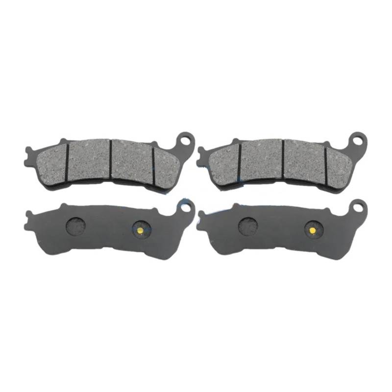 Bremsbelagsatz NT700V NT 700 Für Deauville VFR800 XL1000V Für Ballardello XL1000 ST1300 VT1300 Für Fury Motorrad Bremsbeläge Vorne Und Hinten(Vorne 2 Paar) von FNERRMEVC