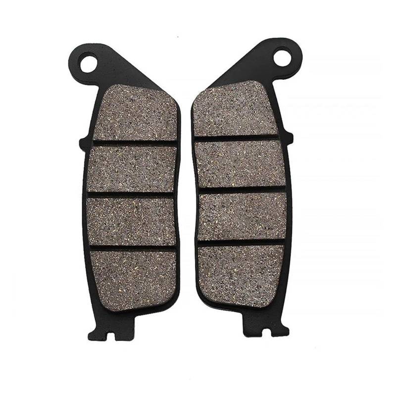 Bremsbelagsatz VRX400 1996 CBF500 2004 VT1100 Für Shadow VT 1100 95-17 VT1300 Für Fury VTX 1300 Und Für Retro Motorräder Bremsbeläge Vorne Und Hinten(1 Paar Vorderpolster) von FNERRMEVC