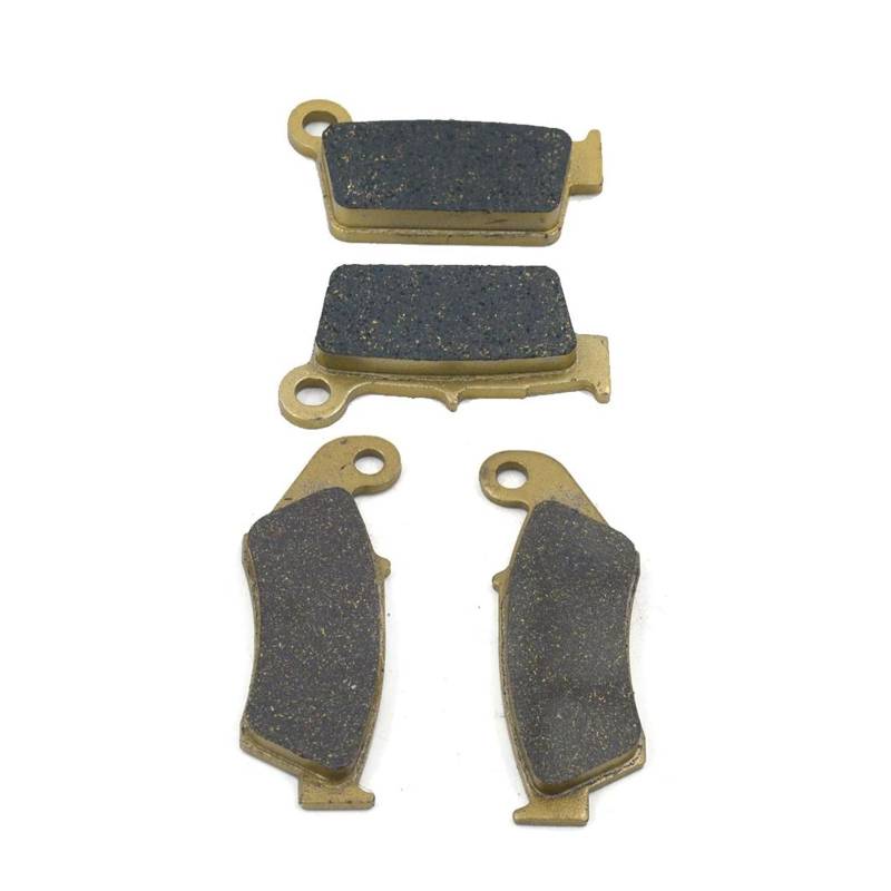 Bremsbelagsatz Vorne Hinten Bremsbeläge Für Y&amaha YZ125 YZ250 YZ250F YZ250X YZ450F WR450F YZ YZF WR 125 250 450 F FX 2008-2018 Motorrad(SATZ) von FNERRMEVC