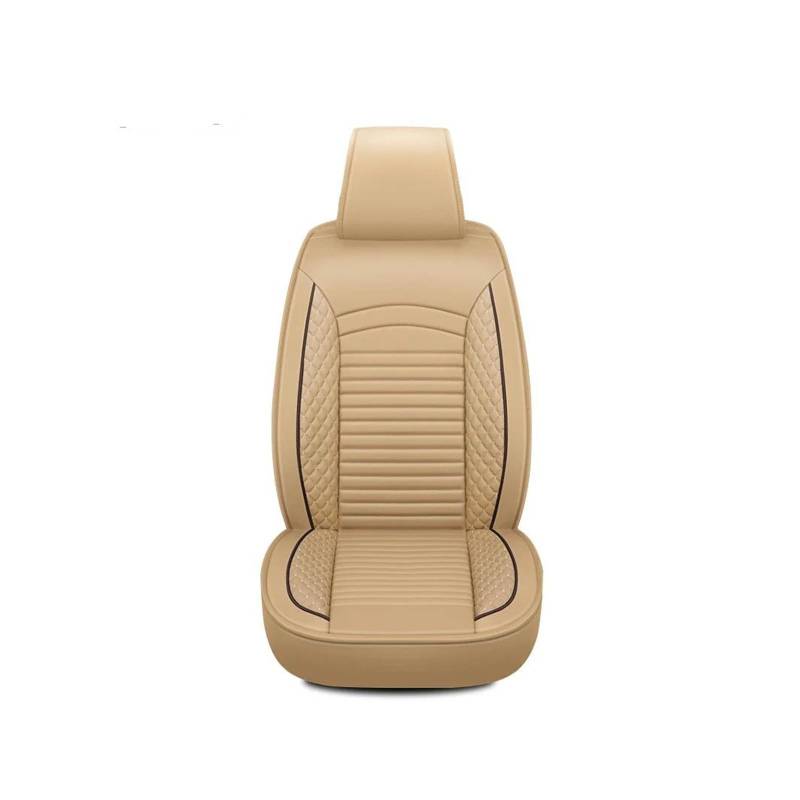 FNERRMEVC Sitzbezüge Autositzbezug Für Mercedes W212 Für Vito Ml W163 W164 W245 W169 SLK R171 Für Viano Cla W204 Gla Gla W221 W176 Autositzschutz(1 Stück Beige) von FNERRMEVC