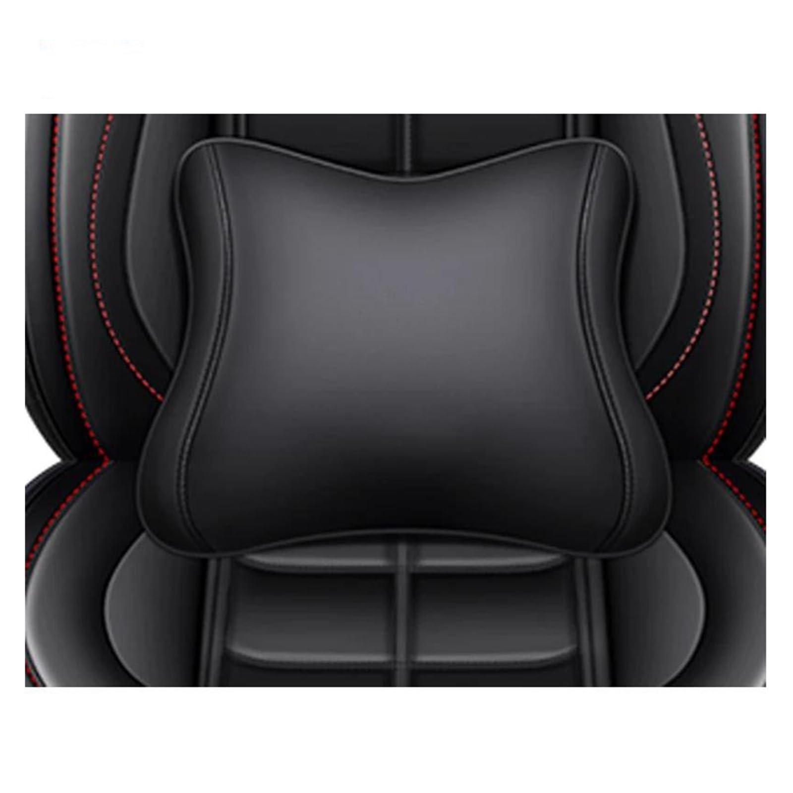 FNERRMEVC Sitzbezüge Universal-Autositzbezug Für Mercedes A-Klasse W168 W169 W176 W177 A-Klasse A160 A180 A190 A200 A220 Zubehör Autositzschutz(Lordosenstütze 1 Stück) von FNERRMEVC