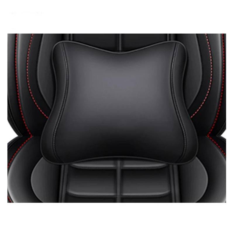FNERRMEVC Sitzbezüge Universal-Autositzbezug Für Mercedes A-Klasse W168 W169 W176 W177 A-Klasse A160 A180 A190 A200 A220 Zubehör Autositzschutz(Lordosenstütze 1 Stück) von FNERRMEVC