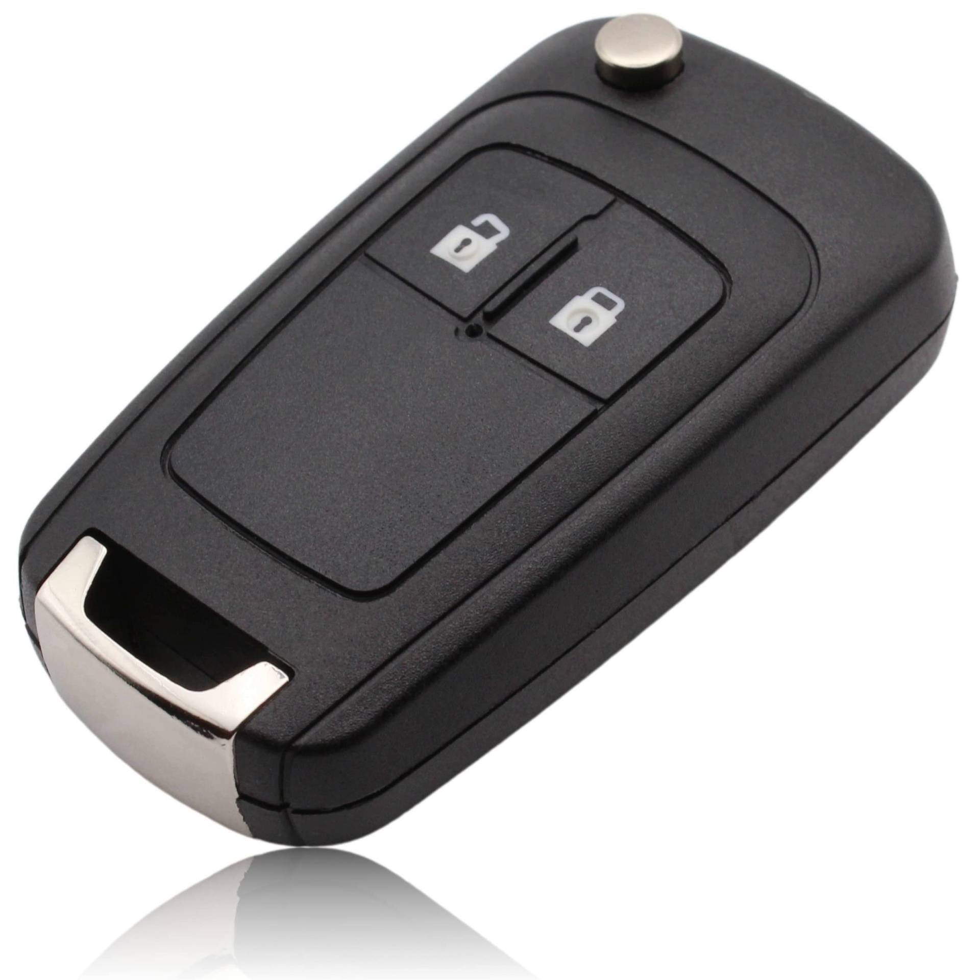 FOAMO Schlüssel Gehäuse Reparatursatz passend für Opel Astra j Schlüssel Cover Typ-1 2JA von FOAMO