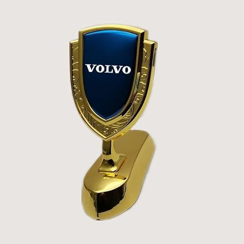 Auto Emblem, für Volvo S90 S60 XC60 XC40 V40 V60 S60 S80 XC90 S40 V70 XC70 Lenkrad Haube dekorative Accessoires von FOKAI