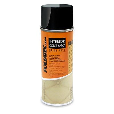 Foliatec 400 ml INTERIOR Color Spray beige matt [Hersteller-Nr. 2004] von FOLIATEC