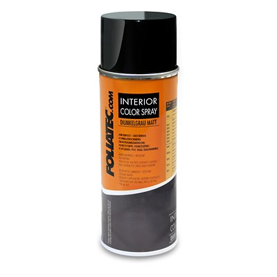 Foliatec 400 ml INTERIOR Color Spray dunkelgrau matt [Hersteller-Nr. 2009] von FOLIATEC