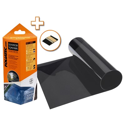 Foliatec TOPSTRIPE Blendstreifen schwarz 15 x 152 cm Foliatec TOPSTRIPE Blendstreifen schwarz 15 x 152 cm von FOLIATEC